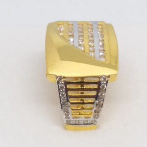 22 kt 916 gents ring