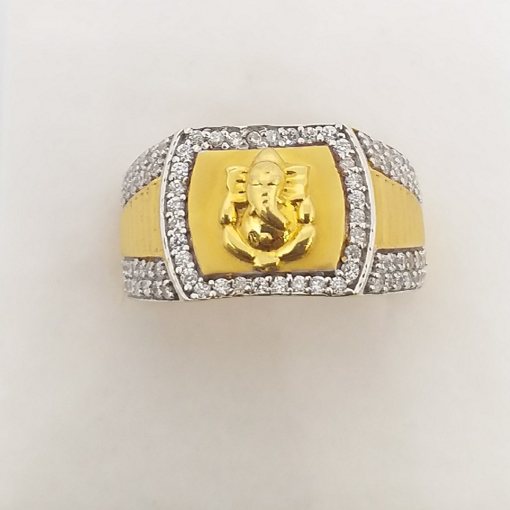 22 kt 916 gents ring - Image 4
