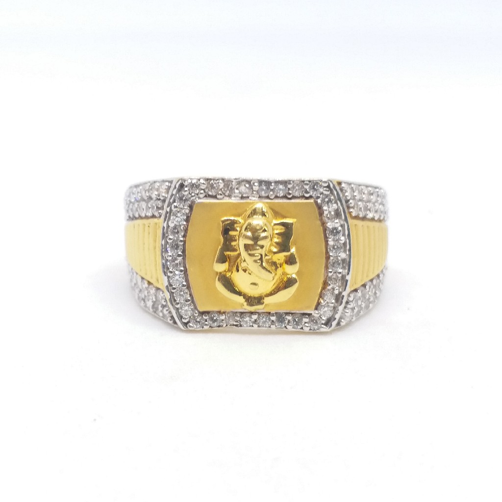 22 kt 916 gents ring