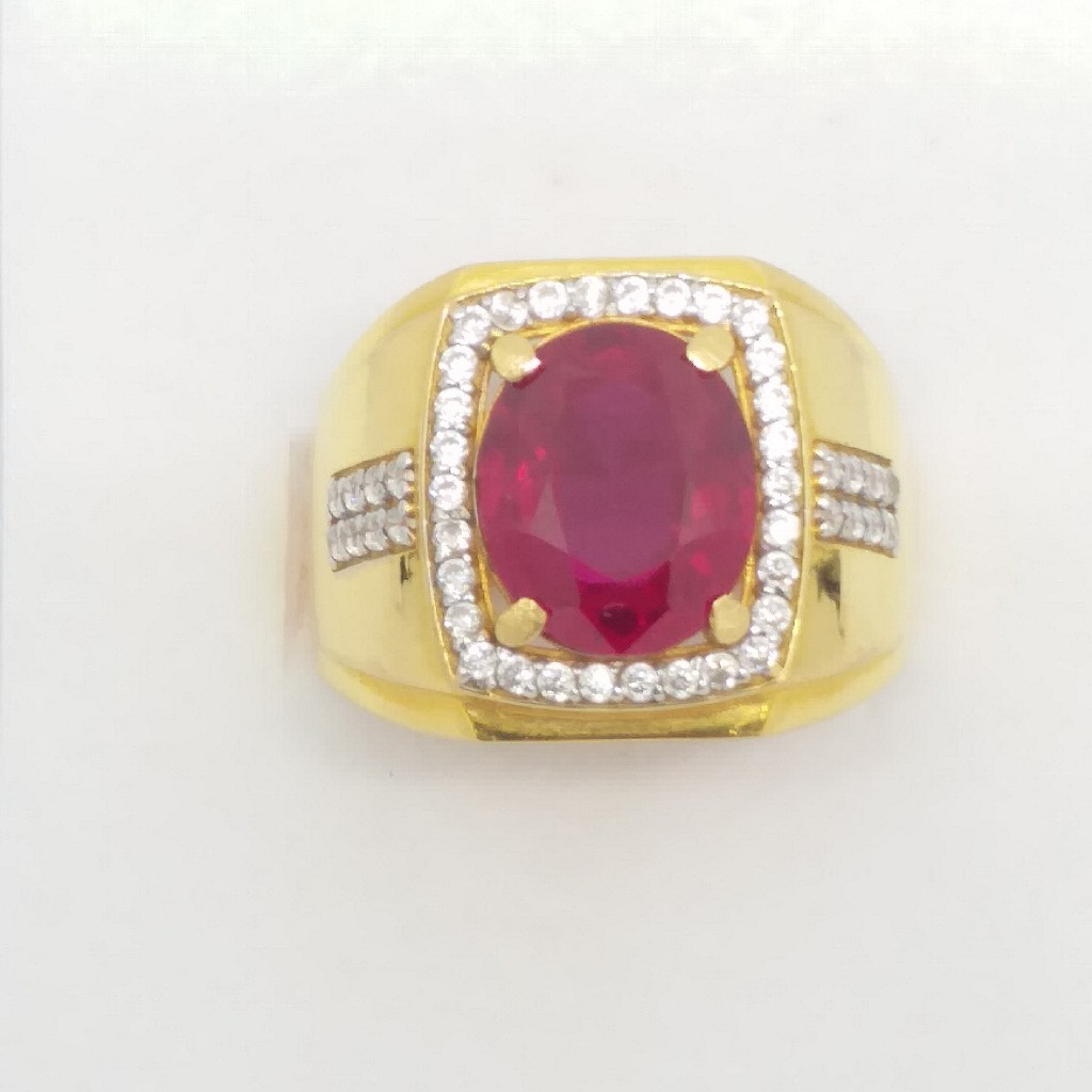 22 kt 916 gents ring - Image 3