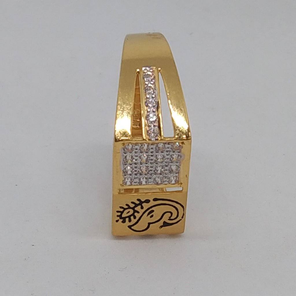 22 kt 916 jents ring - Image 2
