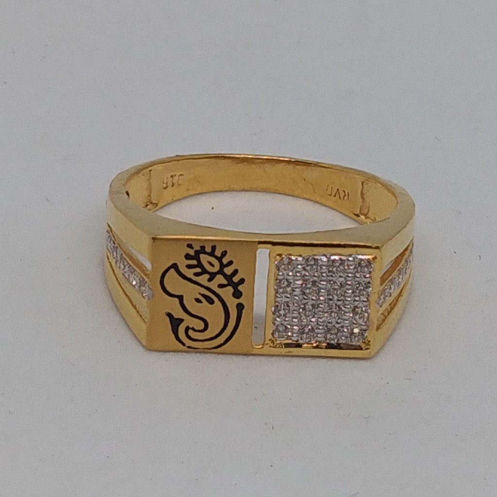 22 kt 916 jents ring