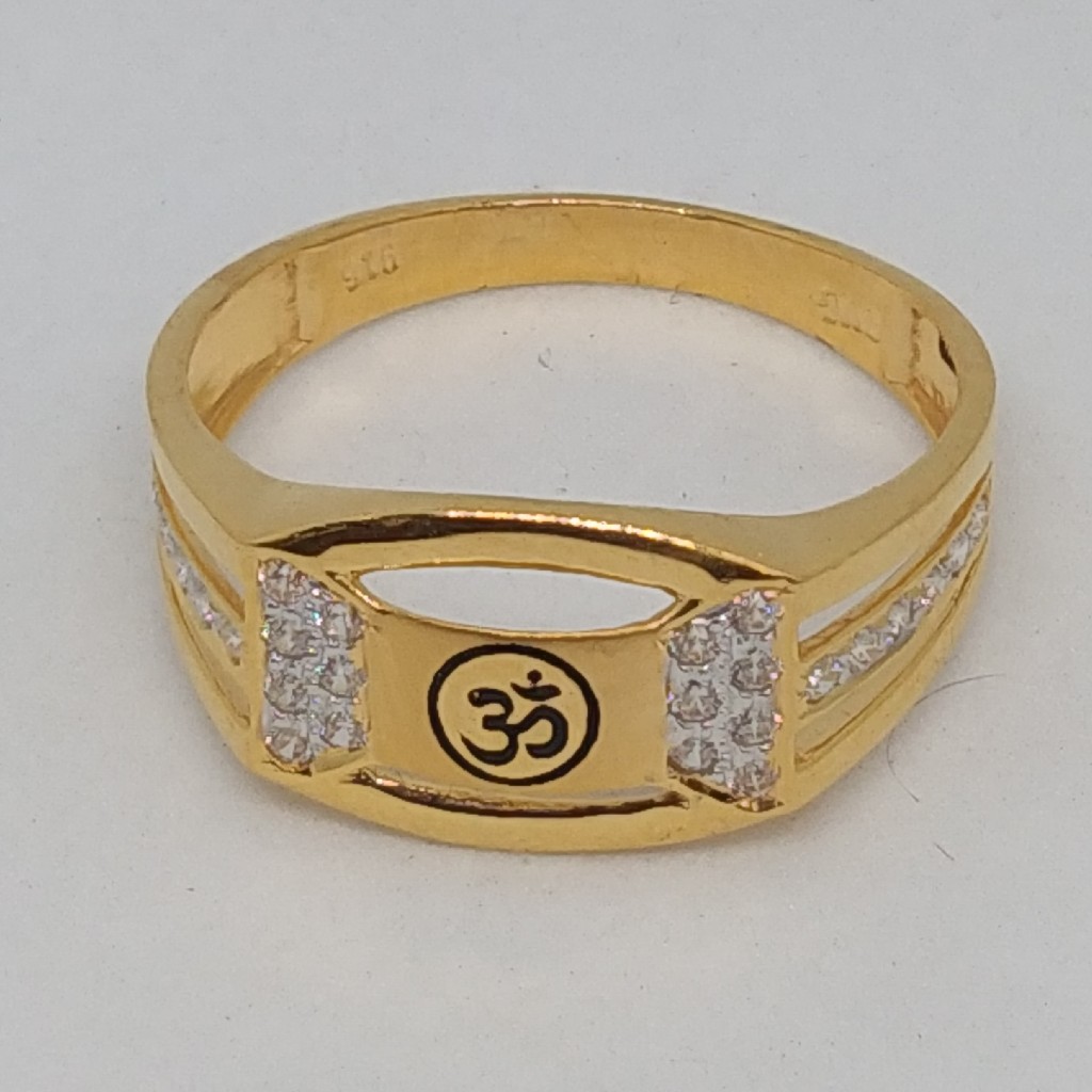 22 kt 916 jents ring