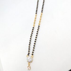 22 kt 916 single stone mangalsutra