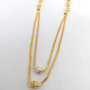 22 kt 916 vertically double line dokiya