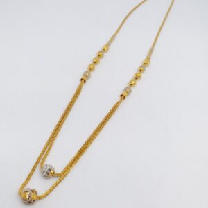 22 kt 916 vertically double line dokiya