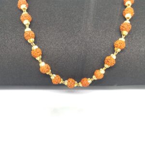 22 kt 916 gold rudraksh mala gents