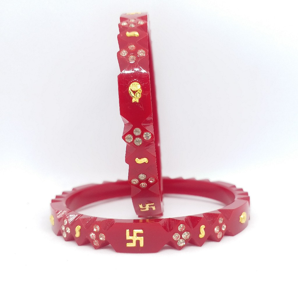 22 kt 916 red ras-chudi women - Image 2