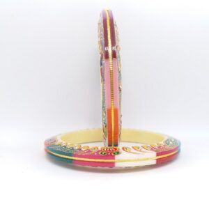 22 kt 916 multi colour painted ras-chudi women