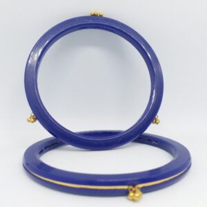 22 kt 916 dark blue rad-chudi women