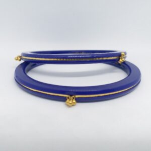 22 kt 916 dark blue rad-chudi women