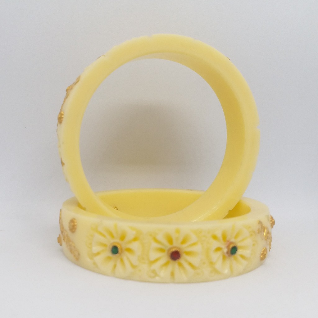 22 kt 916 off-white ras-chudi women - Image 4