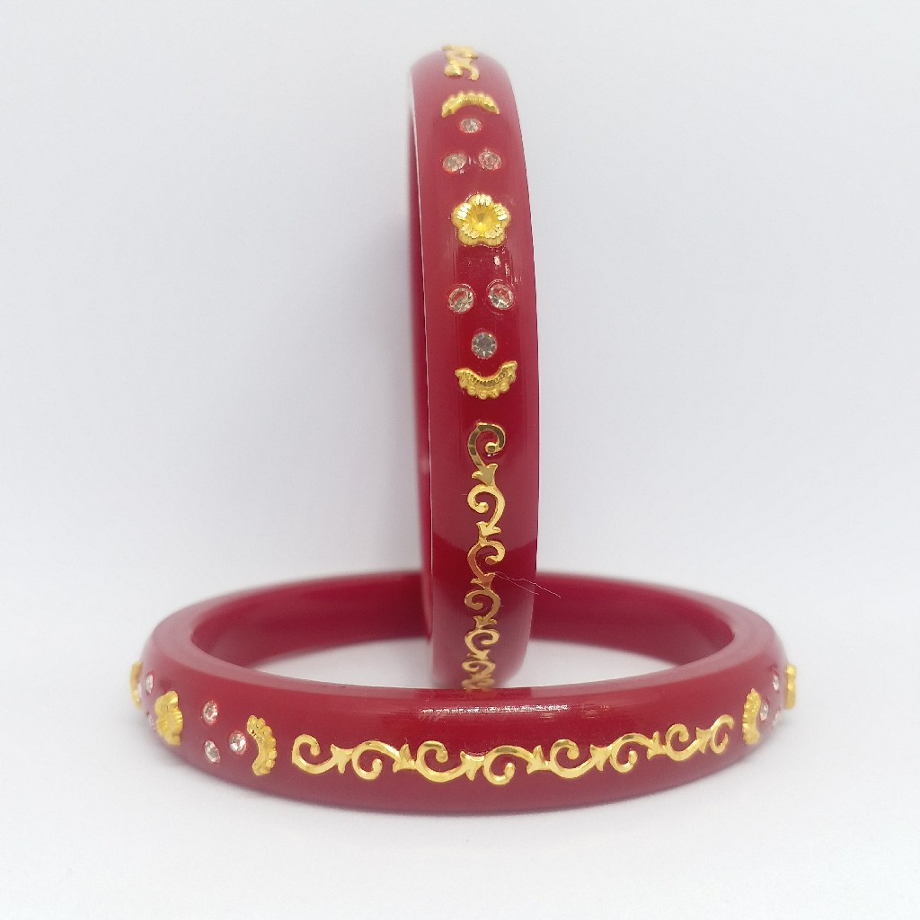22 kt 916 red women ras-chudi - Image 2