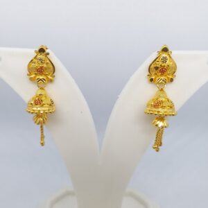 22 kt 916 gold zummar earring