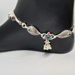 silver fancy Payal