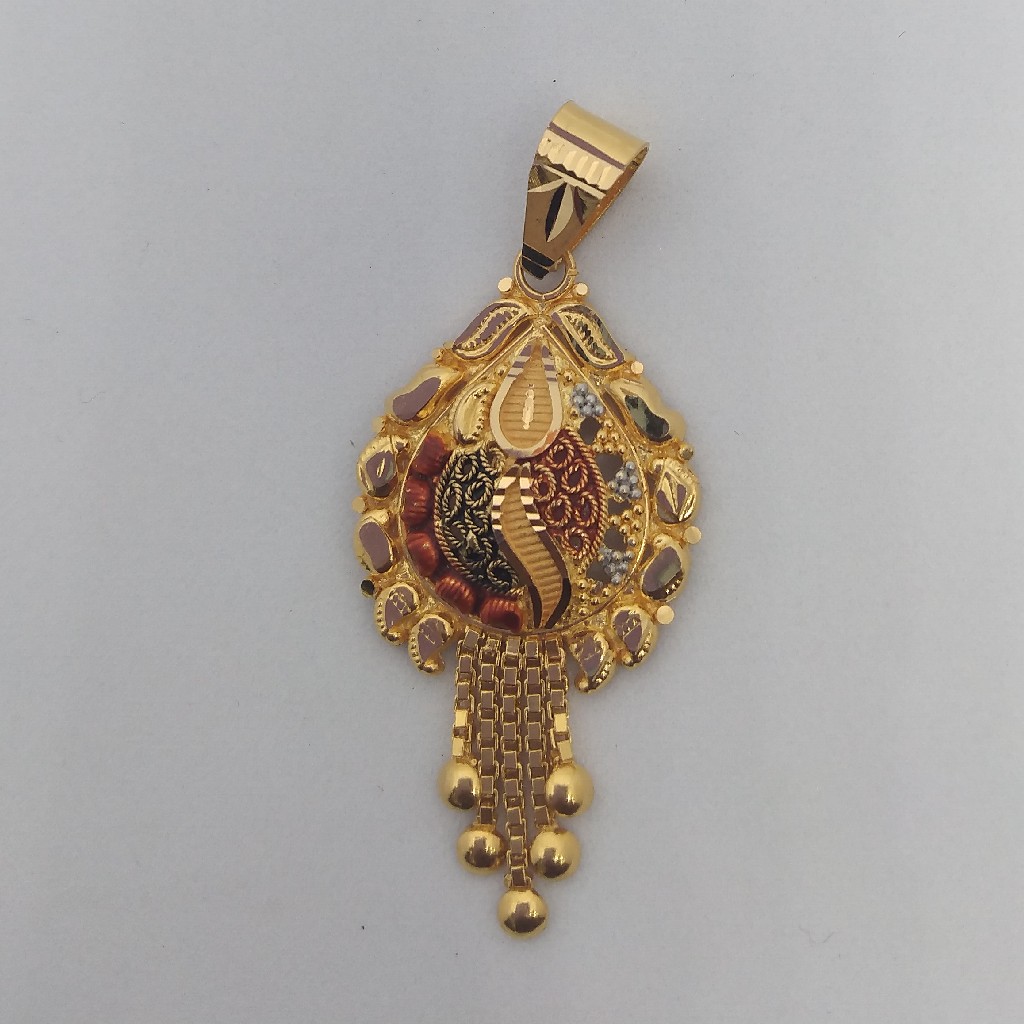 22 kt 916 pendent