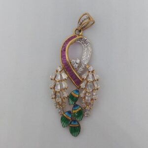 22 kt 916 pendent