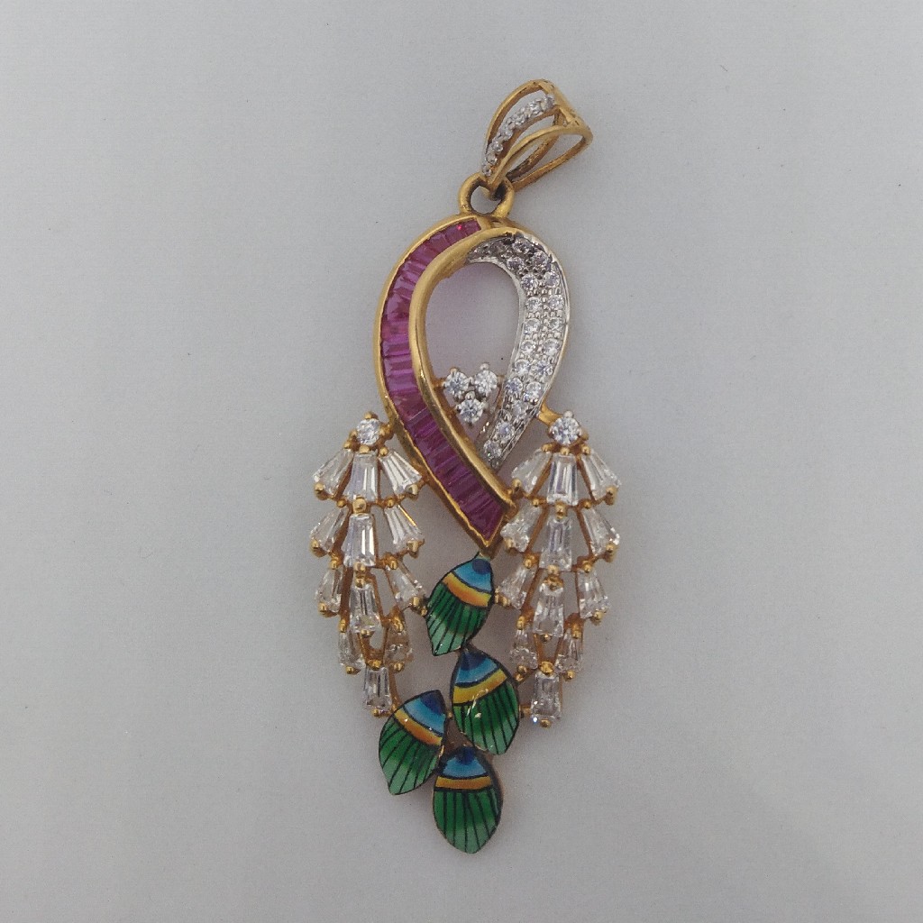 22 kt 916 pendent