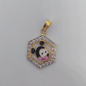 22 kt 916 pendent