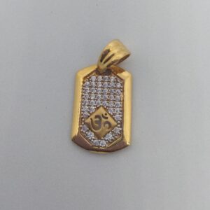 22 kt 916 pendent