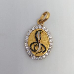 22 kt 916 god pendant