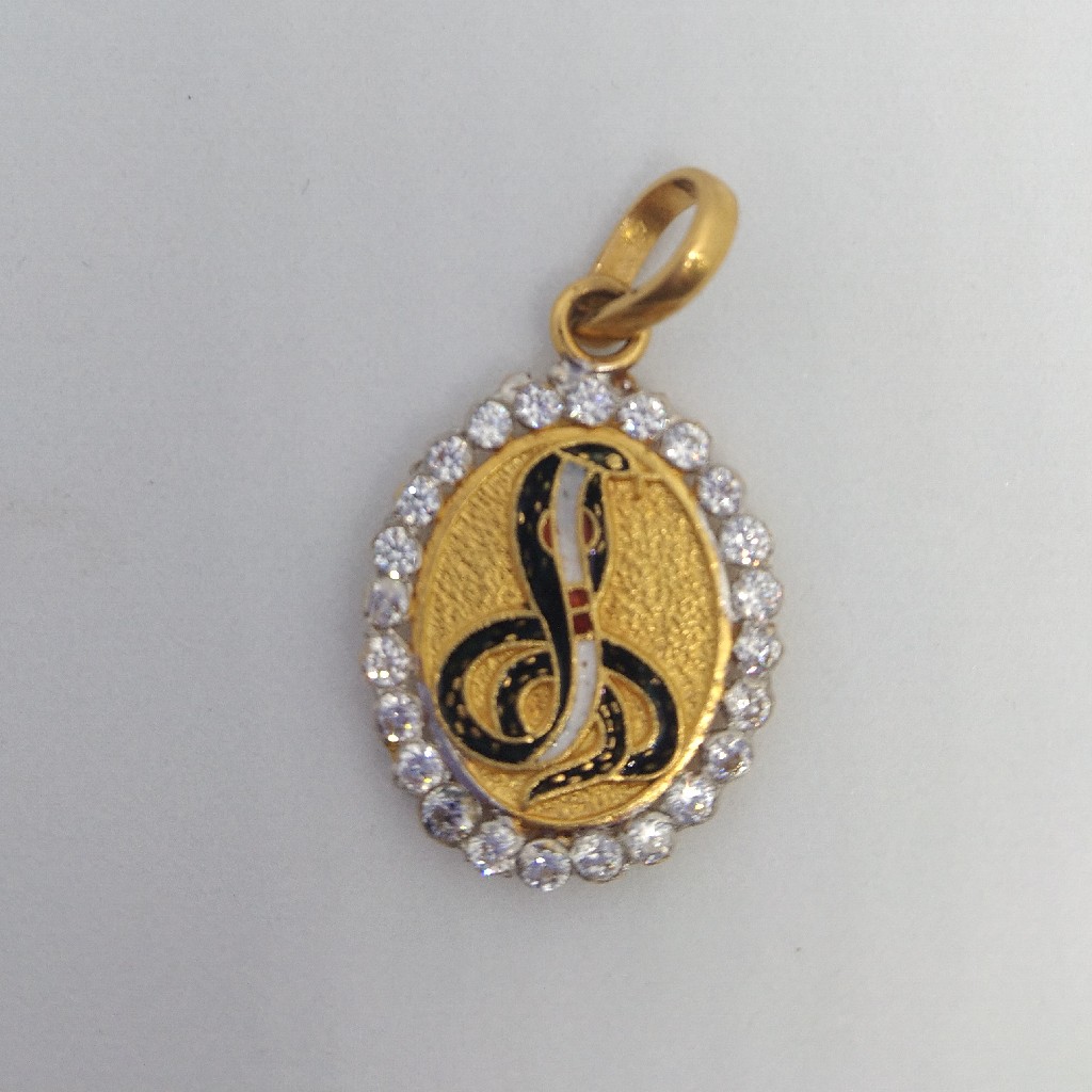22 kt 916 god pendant