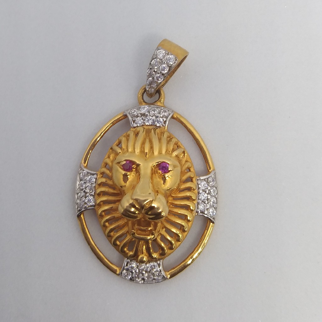 22 kt 916 pendent