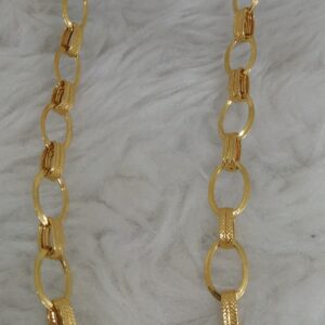 22 kt 916 hollow chain