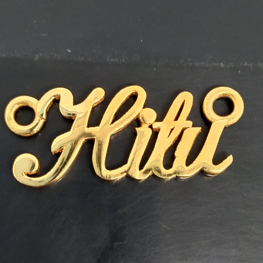 22 kt 916 chain pendant - Image 3