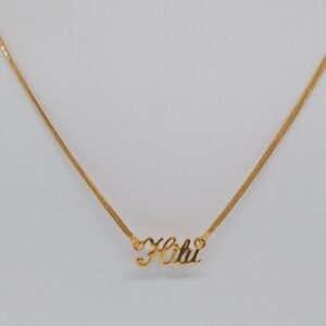 22 kt 916 chain pendant