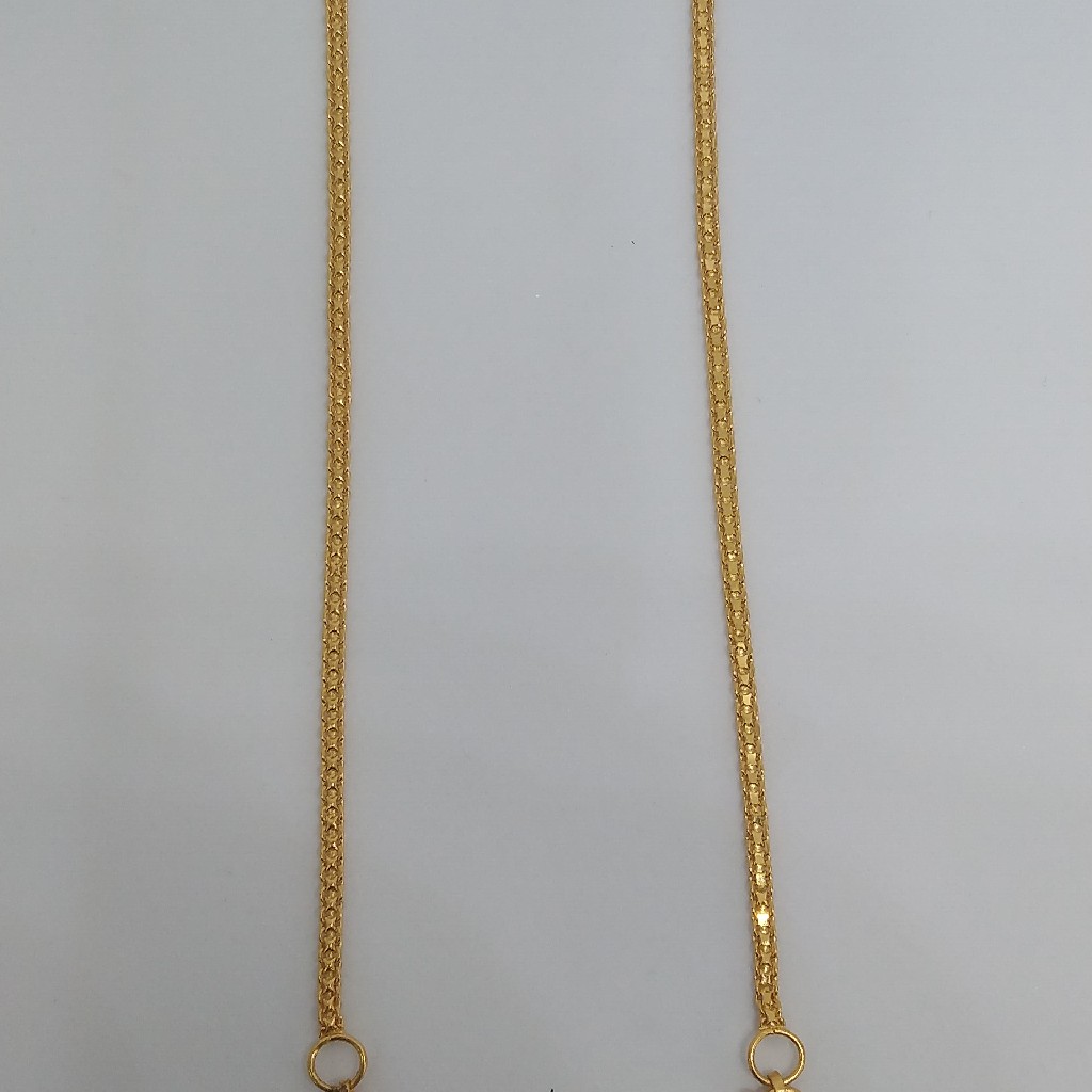 22 kt 916 Gold Designer Earchain