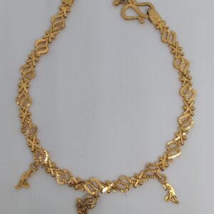 22 kt 916 plain bracelet