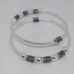 92.5 silver bangles