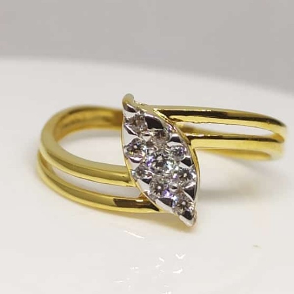22 kt 916 ladies ring