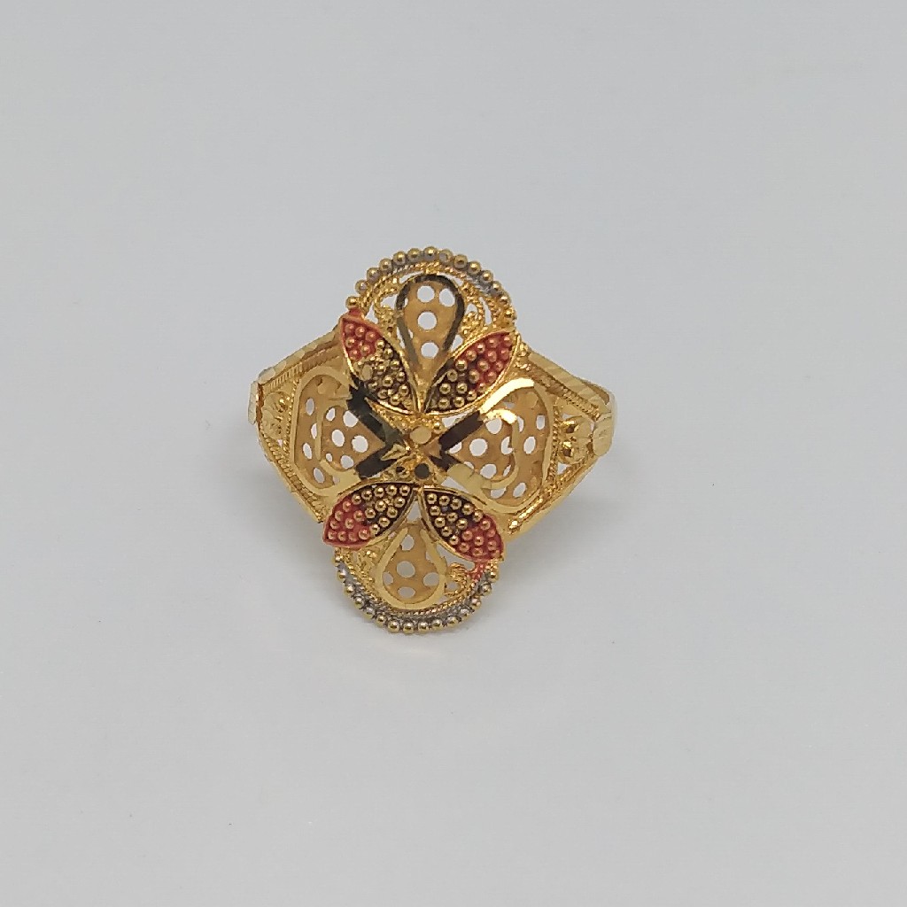 22kt 916 gold fancy ring for women