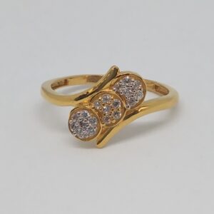 22kt 916 gold designer ring