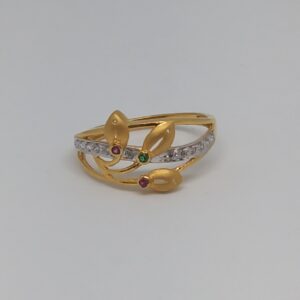 22kt 916 gold delicate ring