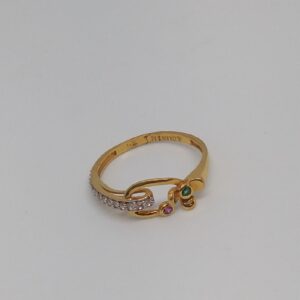 22kt 916 gold ring for women
