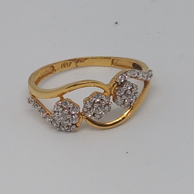 22kt 916 gold ladies ring