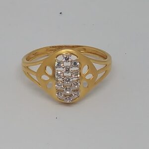 22kt 916 ladies ring