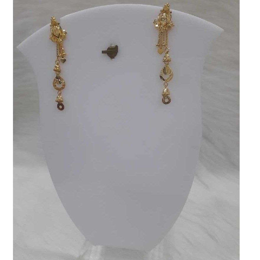916 Fancy Gold Ladies Earrings