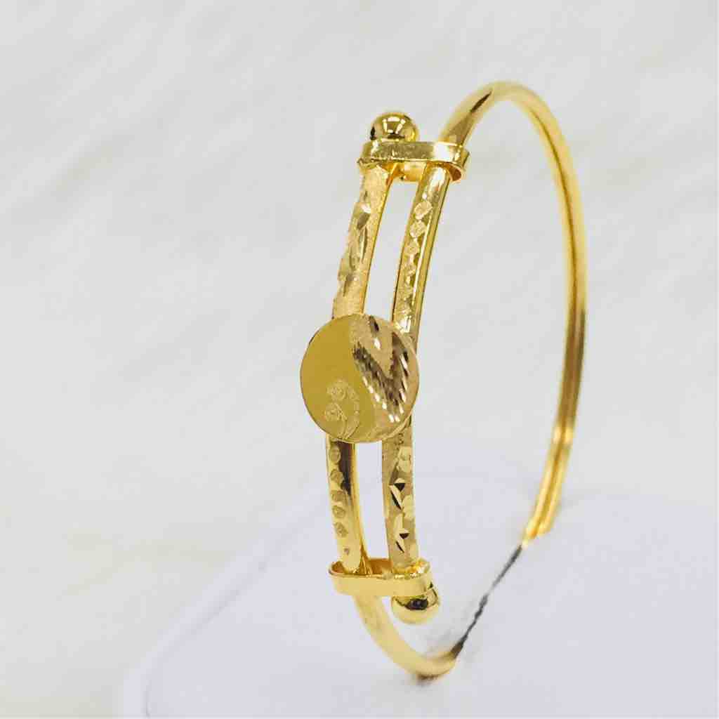 916 Gold Trendy Children Kadli