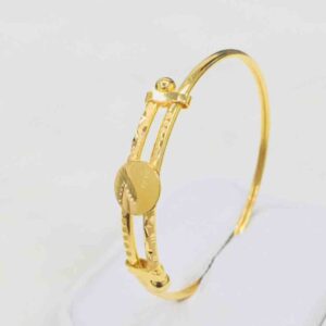 22KT Yellow Gold Kids Kada