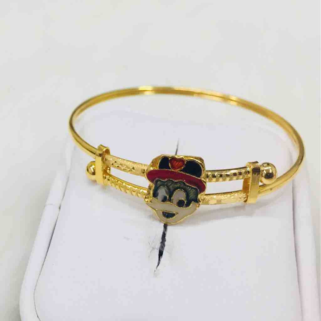 22KT Gold Designer Kada
