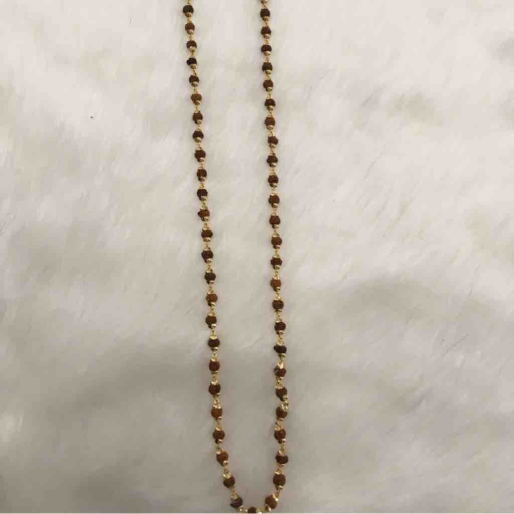 Modern 916 Gold Rudrakash Mala