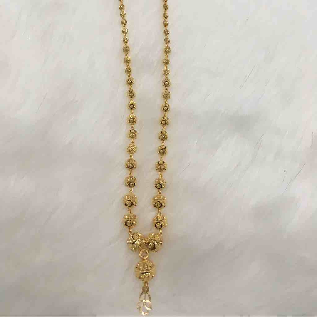 916 Gold Classic Mug Mala For Ladies