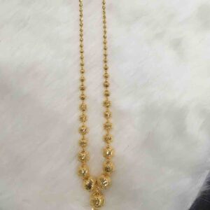 Designer 916 Gold Delicate Mug Mala