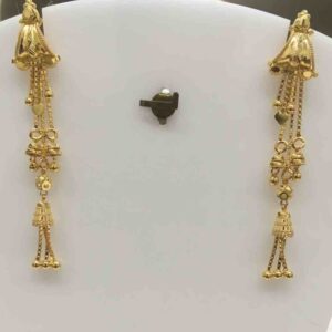 916 Gold Fancy earrings