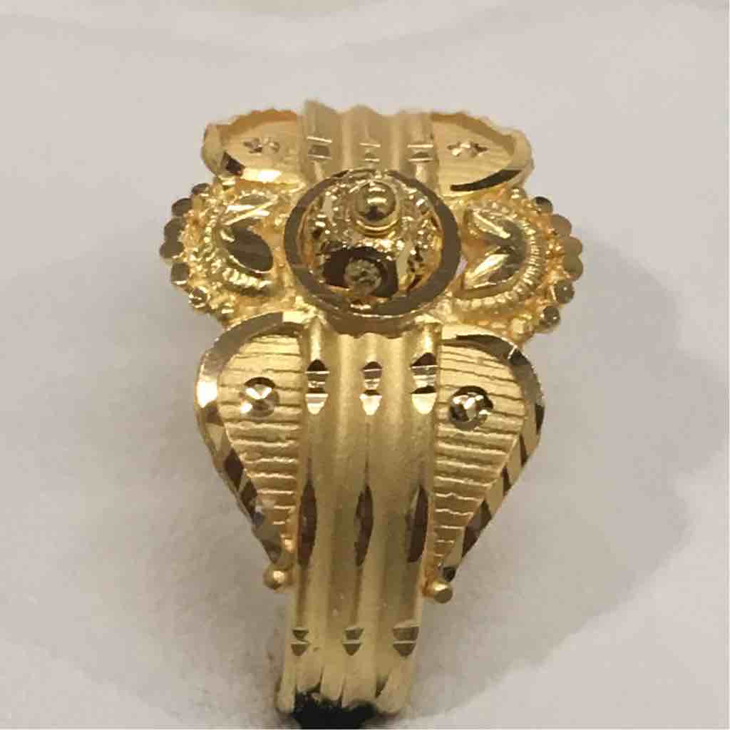 Flower Style 916 Gold Ladies Ring