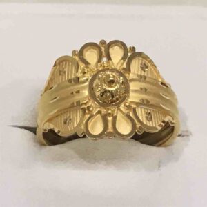 Classic 916 Gold Antique Ladies Rings